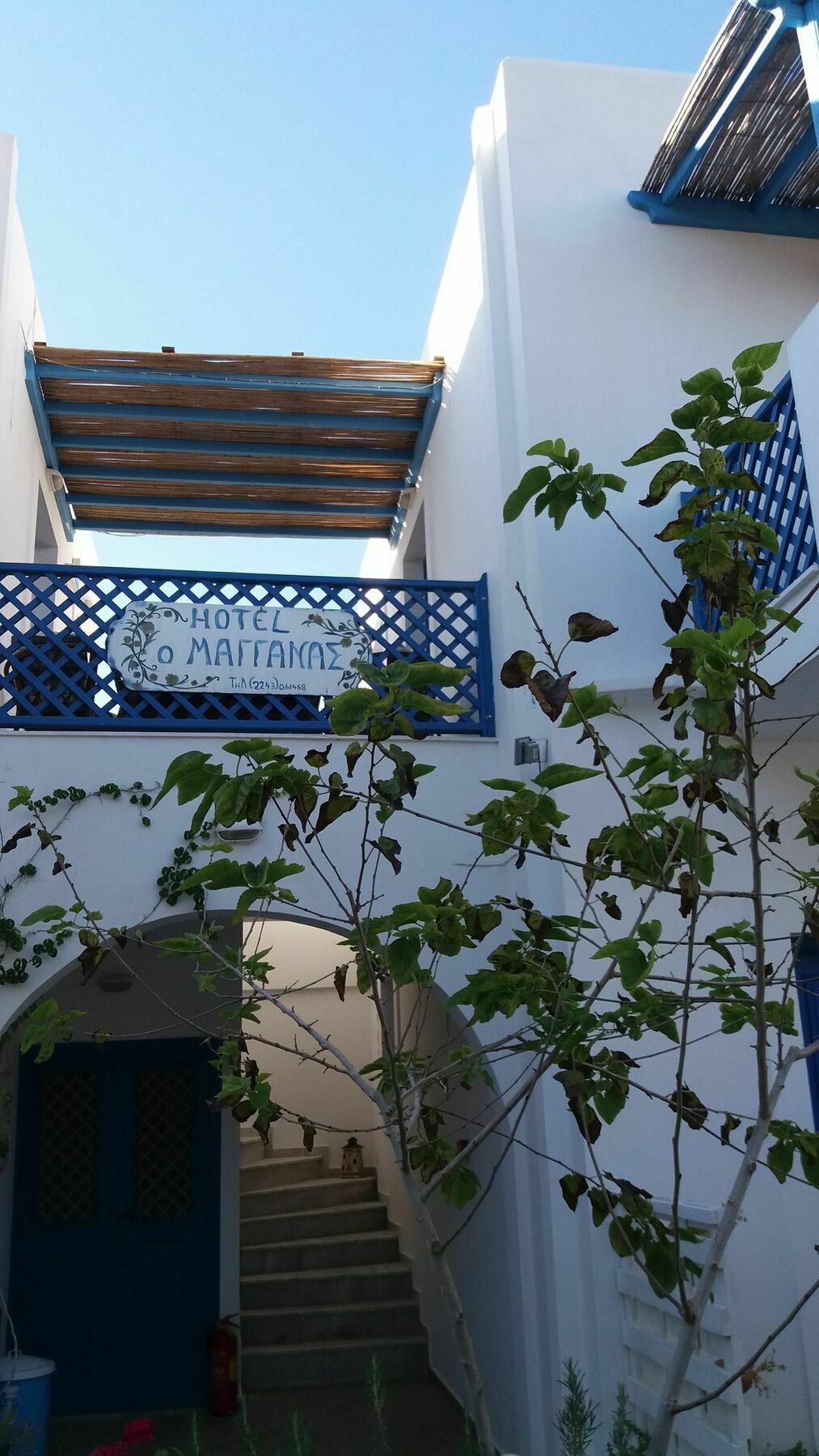 Maganas Hotel Livadi  Exterior foto